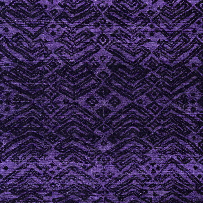 Machine Washable Abstract Purple Modern Area Rugs, wshabs5092pur