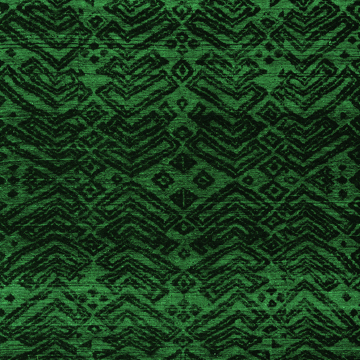 Machine Washable Abstract Green Modern Area Rugs, wshabs5092grn