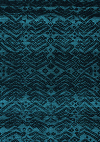 Abstract Light Blue Modern Rug, abs5092lblu