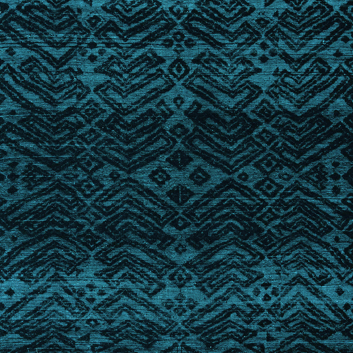 Abstract Light Blue Modern Rug, abs5092lblu