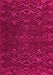 Machine Washable Abstract Pink Modern Rug, wshabs5093pnk