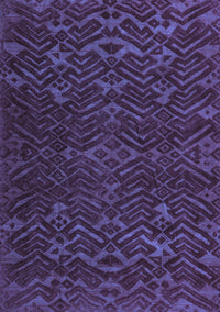 Abstract Blue Modern Rug, abs5093blu