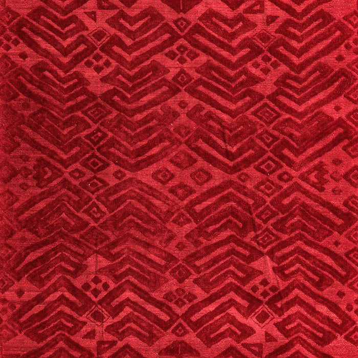 Machine Washable Abstract Red Modern Rug, wshabs5093red