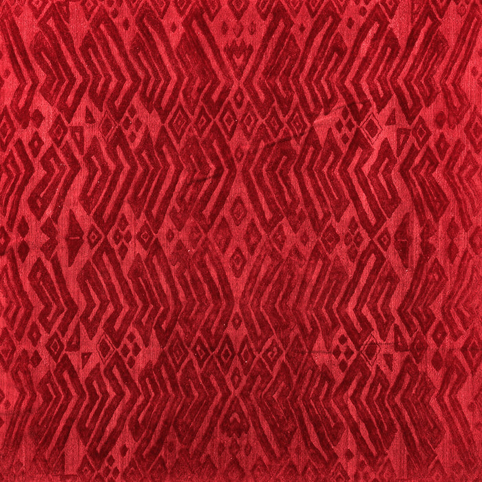 Machine Washable Abstract Red Modern Rug, wshabs5093red
