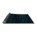 Sideview of Abstract Light Blue Modern Rug, abs5094lblu