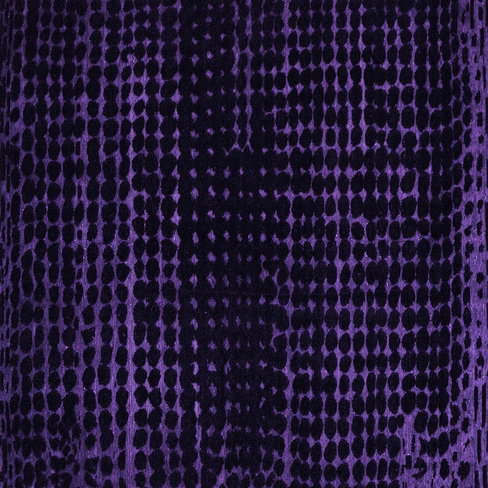 Square Machine Washable Abstract Purple Modern Area Rugs, wshabs5094pur