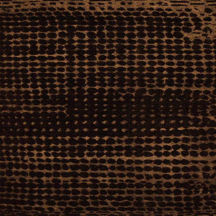 Square Machine Washable Abstract Orange Modern Area Rugs, wshabs5094org