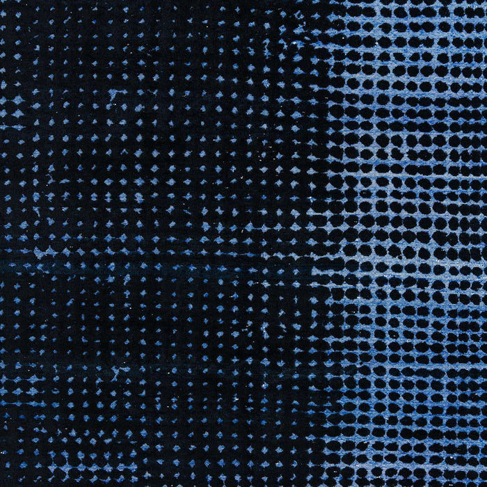 Machine Washable Abstract Black Rug, wshabs5095