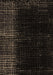 Machine Washable Abstract Brown Modern Rug, wshabs5095brn