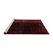 Modern Red Washable Rugs