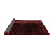 Abstract Red Modern Area Rugs