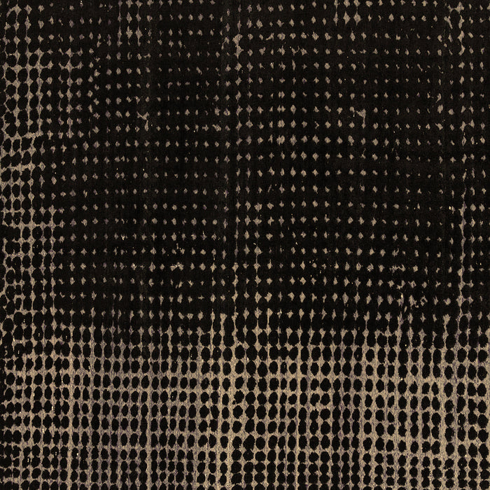 Square Abstract Brown Modern Rug, abs5095brn