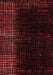 Abstract Red Modern Area Rugs