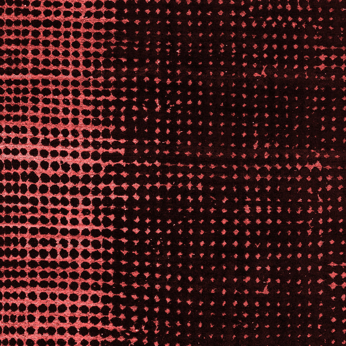 Abstract Red Modern Area Rugs