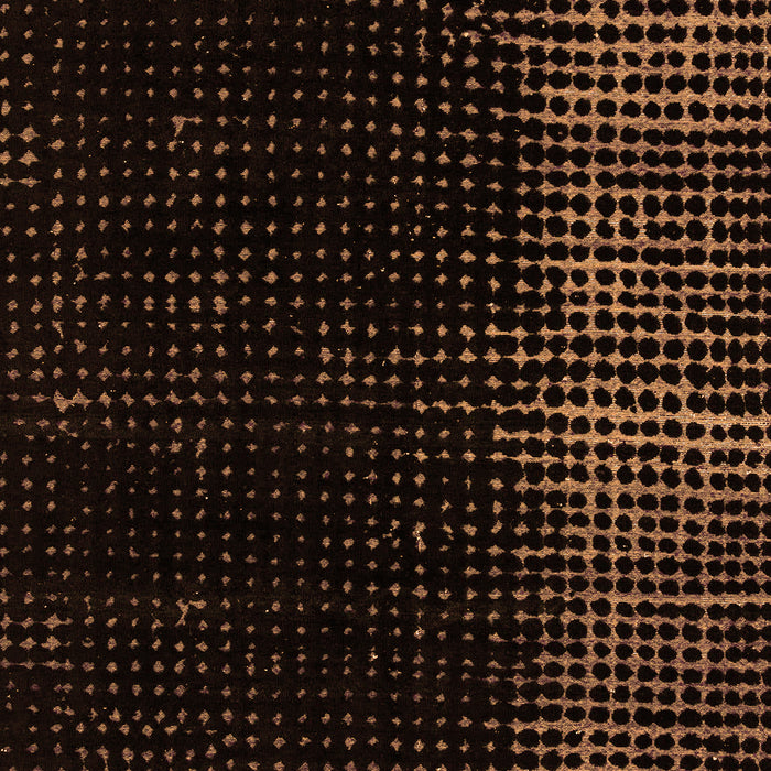 Abstract Orange Modern Rug, abs5095org