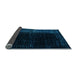 Sideview of Abstract Light Blue Modern Rug, abs5095lblu