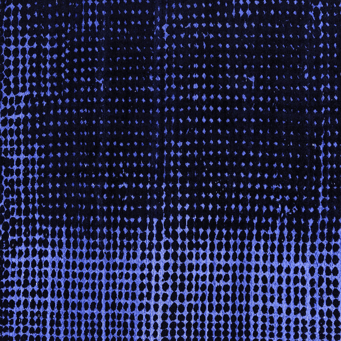 Square Machine Washable Abstract Blue Modern Rug, wshabs5095blu