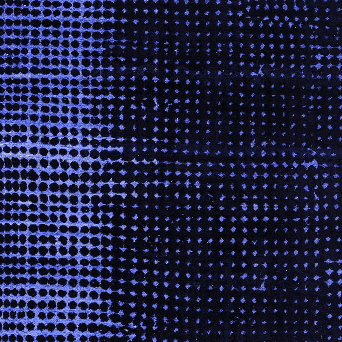 Machine Washable Abstract Blue Modern Rug, wshabs5095blu