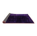 Sideview of Abstract Pink Modern Rug, abs5095pnk