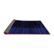 Sideview of Abstract Purple Modern Rug, abs5096pur