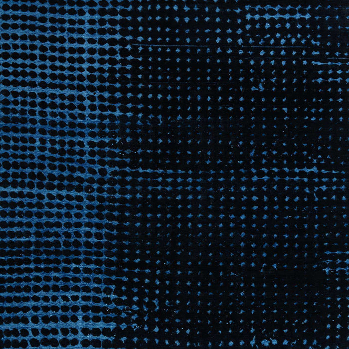 Machine Washable Abstract Black Rug, wshabs5096