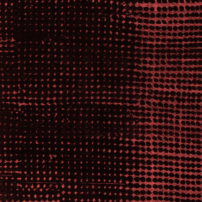 Machine Washable Abstract Red Modern Rug, wshabs5096red