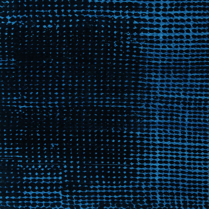 Square Machine Washable Abstract Light Blue Modern Rug, wshabs5096lblu