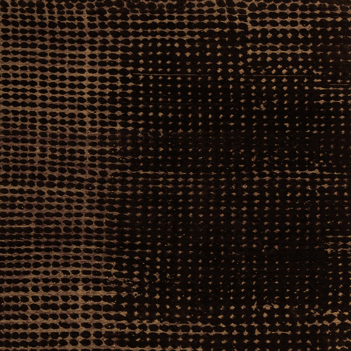 Square Machine Washable Abstract Orange Modern Area Rugs, wshabs5096org