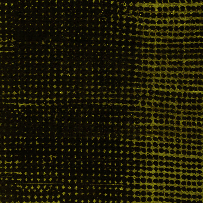 Machine Washable Abstract Yellow Modern Rug, wshabs5096yw