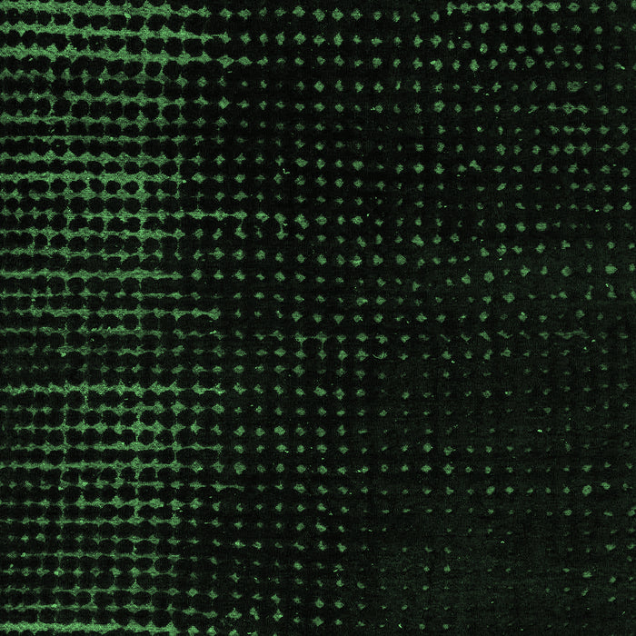 Abstract Emerald Green Modern Rug, abs5097emgrn