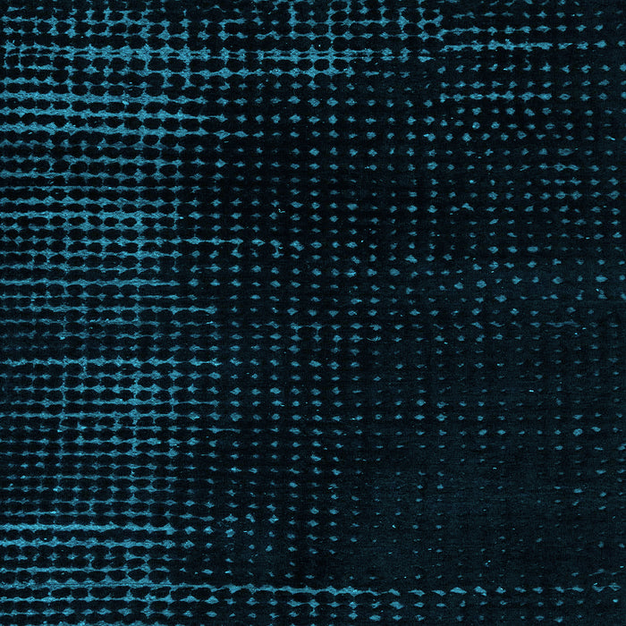 Square Machine Washable Abstract Light Blue Modern Rug, wshabs5097lblu