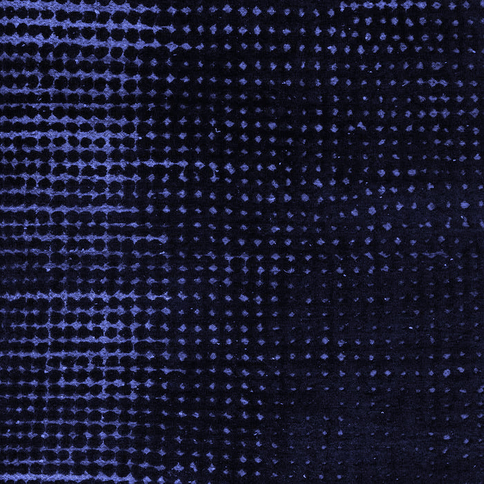 Machine Washable Abstract Blue Modern Rug, wshabs5097blu