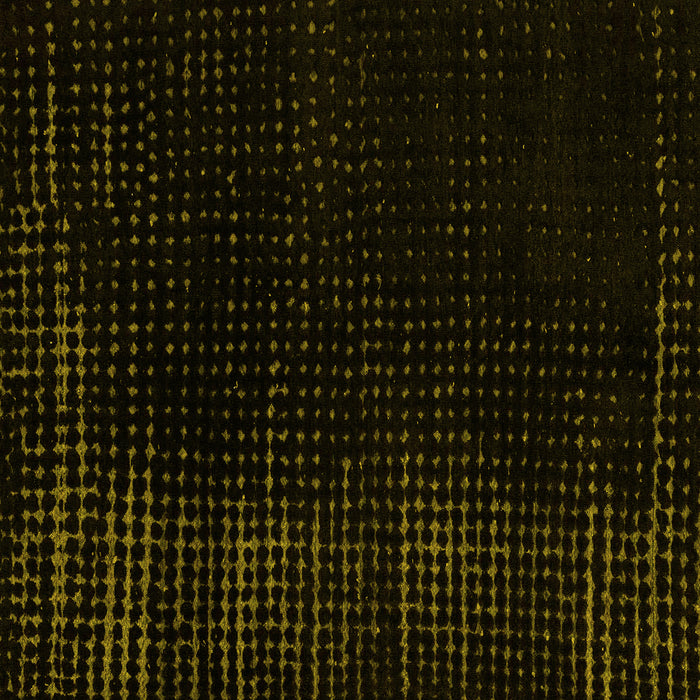 Square Abstract Yellow Modern Rug, abs5097yw