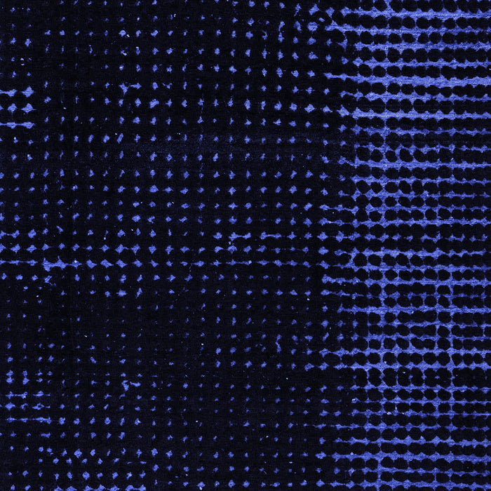 Machine Washable Abstract Blue Modern Rug, wshabs5098blu