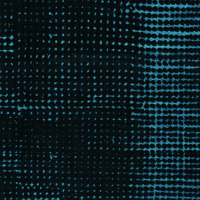 Abstract Turquoise Modern Rug, abs5098turq