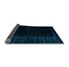 Sideview of Abstract Light Blue Modern Rug, abs5098lblu