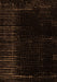 Abstract Orange Modern Rug, abs5098org