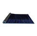 Sideview of Abstract Blue Modern Rug, abs5098blu