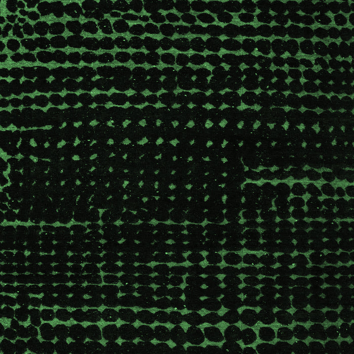 Abstract Emerald Green Modern Rug, abs5099emgrn