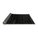 Sideview of Abstract Gray Modern Rug, abs5099gry