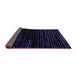 Sideview of Abstract Purple Modern Rug, abs5099pur