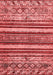 Abstract Red Modern Area Rugs