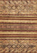 Abstract Brown Modern Rug, abs509brn