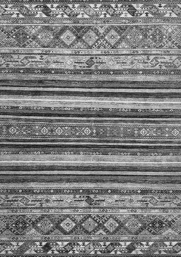 Abstract Gray Modern Rug, abs509gry