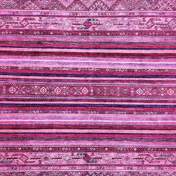 Machine Washable Abstract Pink Modern Rug, wshabs509pnk