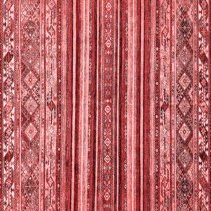 Machine Washable Abstract Red Modern Rug, wshabs509red