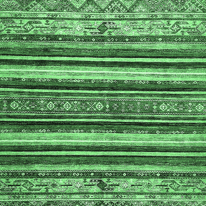 Abstract Emerald Green Modern Rug, abs509emgrn