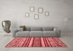 Modern Red Washable Rugs