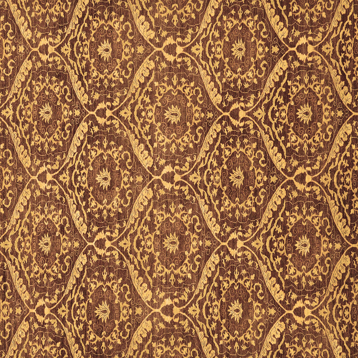 Square Machine Washable Abstract Brown Modern Rug, wshabs50brn