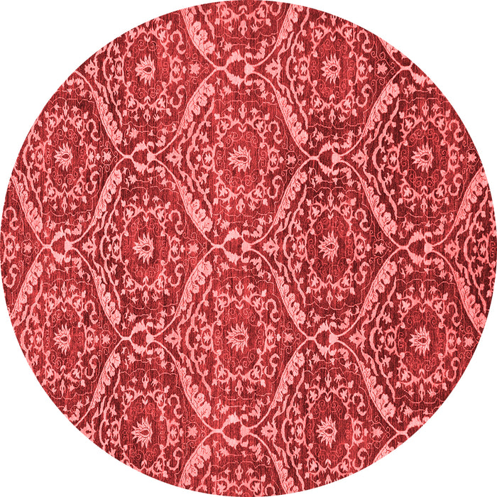 Abstract Red Modern Rug, abs50red